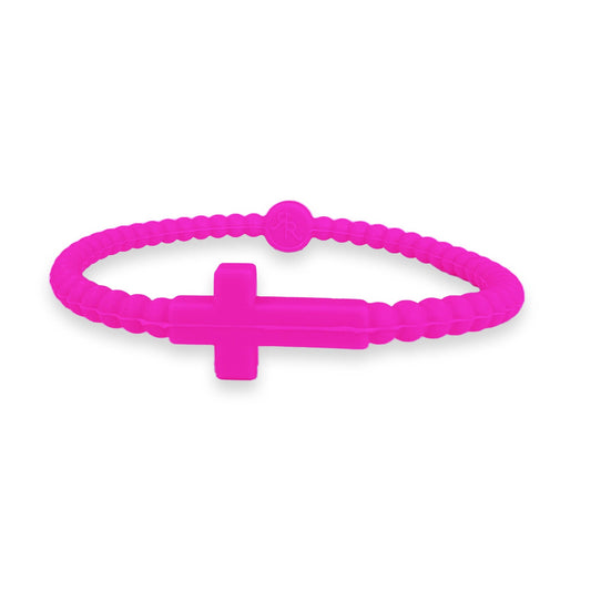 Jesus Bracelets - Singles - Warrior pink