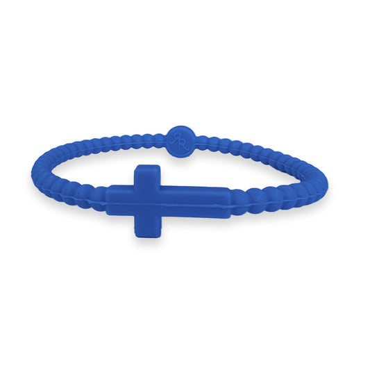 Jesus Bracelets - Singles - Royal blue